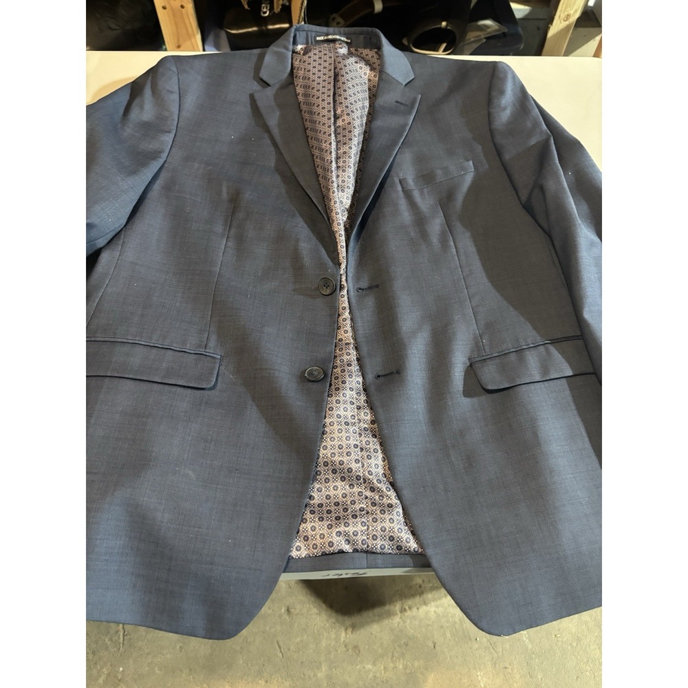 ORIGINAL PENGUIN Munsingwear Size 46R Wool Blend Sport Jacket Coat Blazer Blue‎